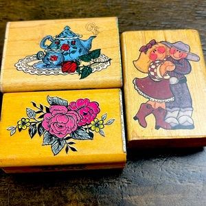 Set of 3 Collectible Vintage 1993-1994 Stamps